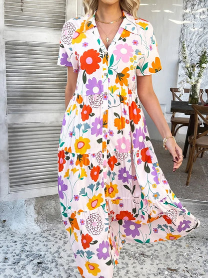 Holiday Harmony Geo Dress