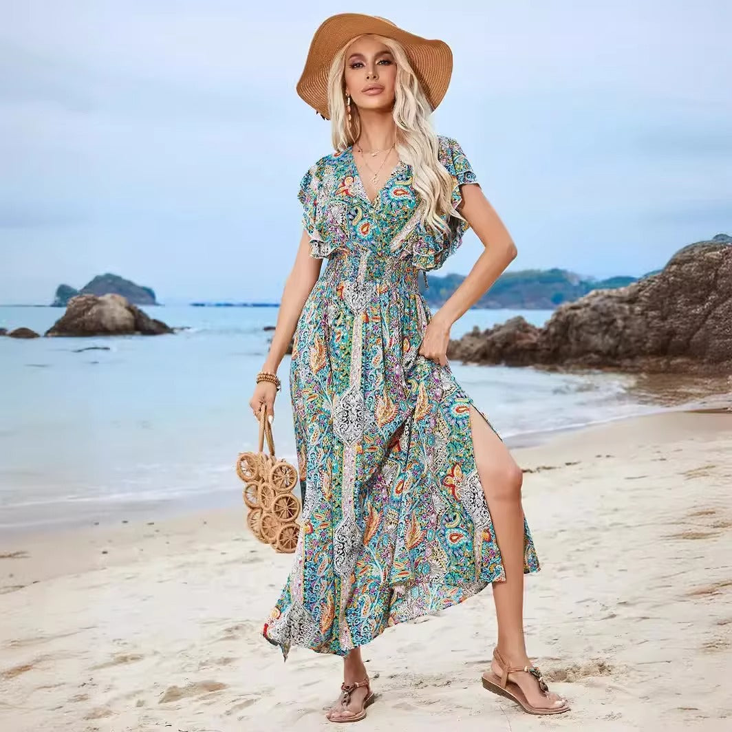 Shangri-La Breeze Maxi Dress