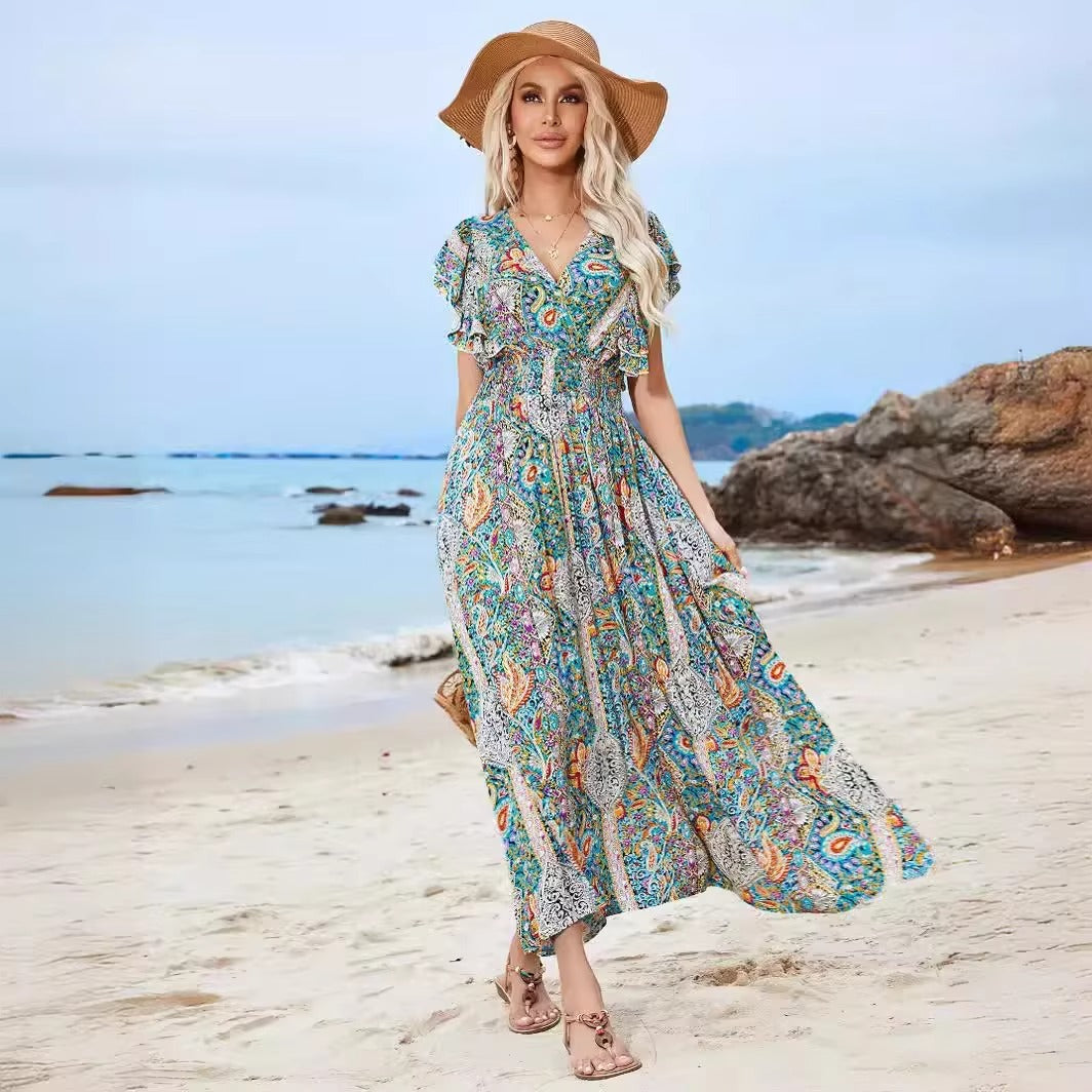 Shangri-La Breeze Maxi Dress