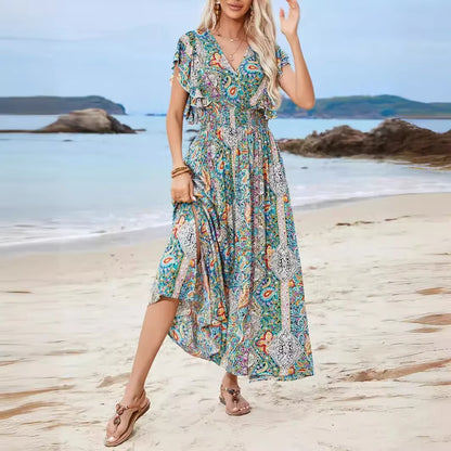 Shangri-La Breeze Maxi Dress