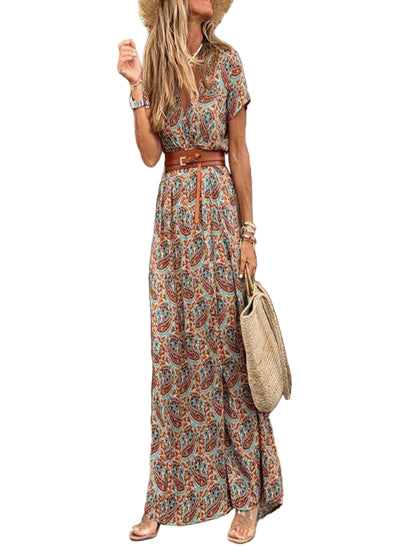 Bohemian Paisley Dress