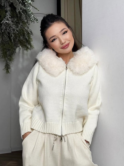 Alison faux fur Jacket SEAME