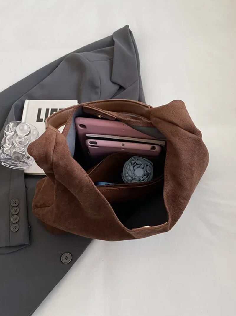 Jenna suede bag davin luxe