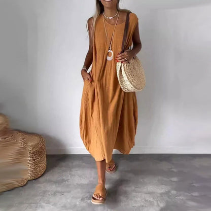 Florayne - Relaxed Sleeveless Dress