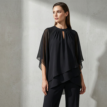 Marcella Asymmetric Hem Two-Piece Set