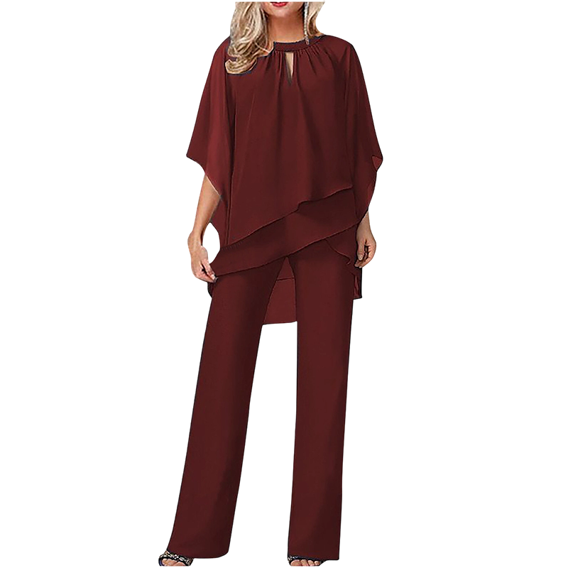 Marcella Asymmetric Hem Two-Piece Set