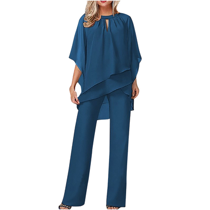 Marcella Asymmetric Hem Two-Piece Set