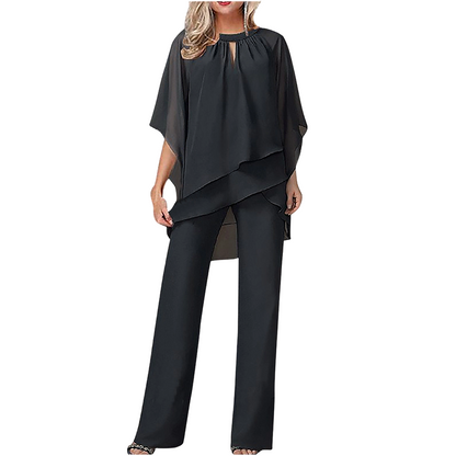 Marcella Asymmetric Hem Two-Piece Set
