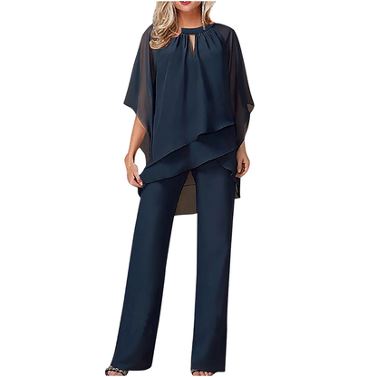 Marcella Asymmetric Hem Two-Piece Set