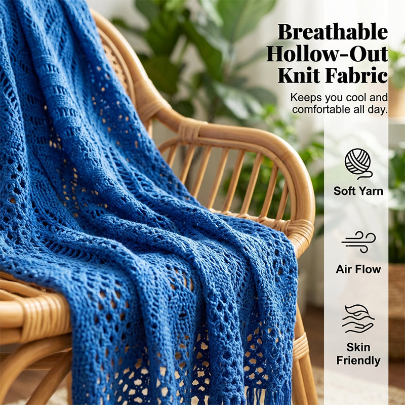 Coastal Breeze Knit Cover-Up