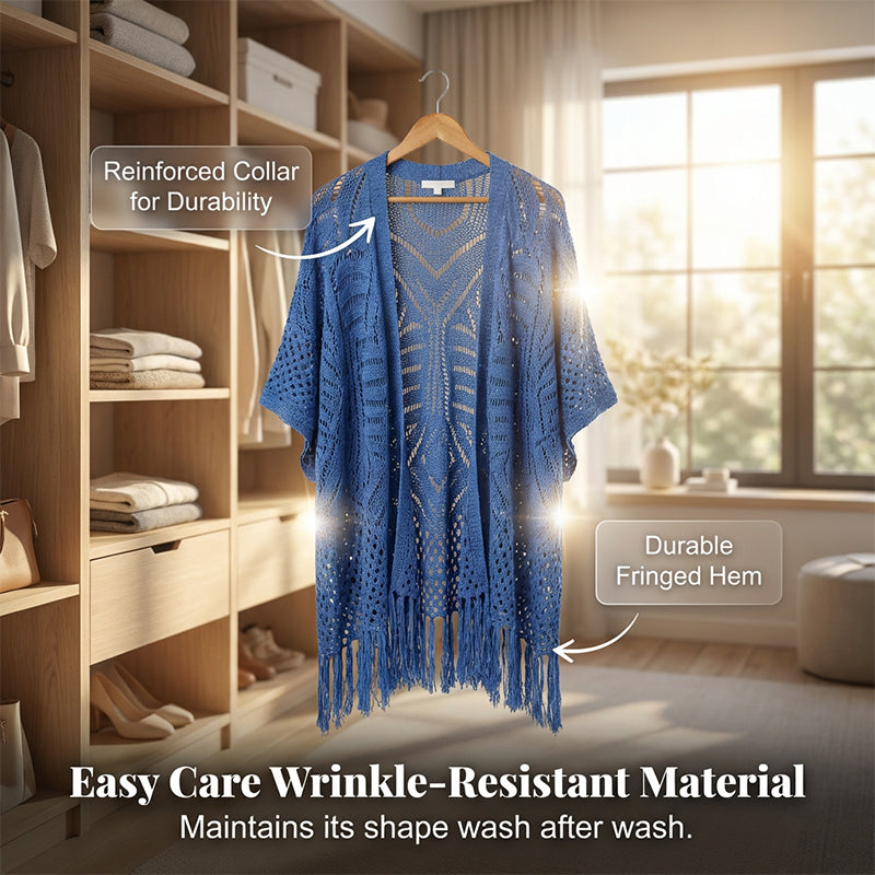 Coastal Breeze Knit Cover-Up