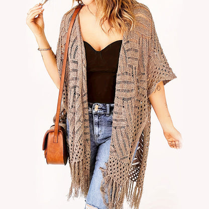 Coastal Breeze Knit Cover-Up