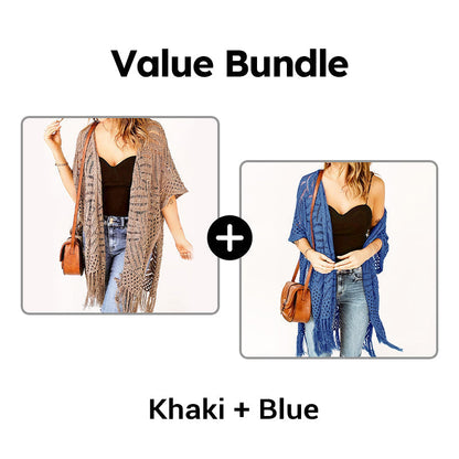 Coastal Breeze Knit Cover-Up